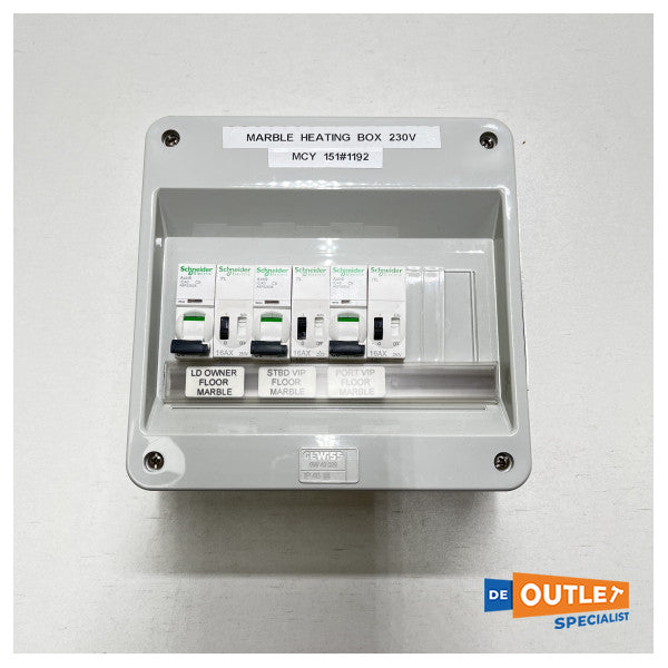 Gewiss 4 x 16 ampere elcentral - GW 40 26