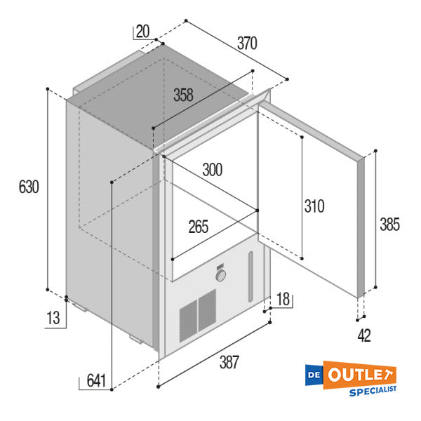 ビトリフリゴ製氷機 - IM XTP HYDRO PFT