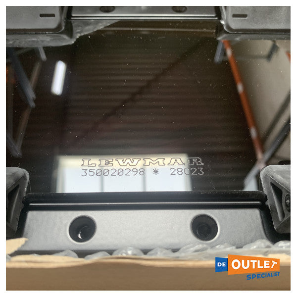 Lewmar Mirte Size 0 åbning af koøje sort 366 x 190 mm - 393029802