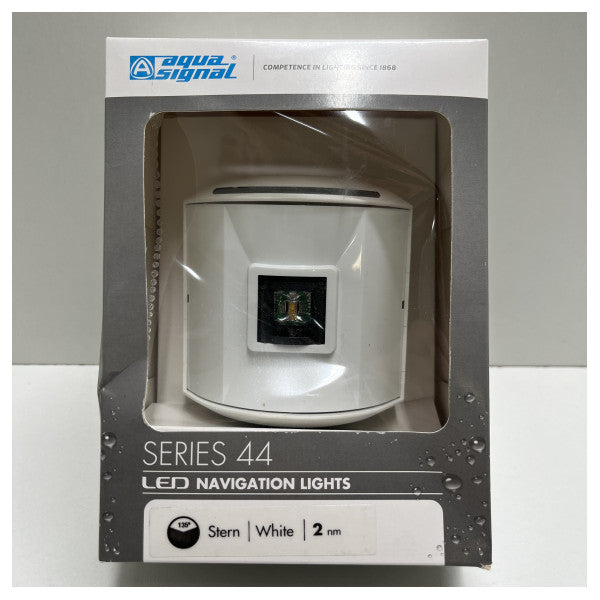 Кормовий світлодіодний навігаційний ліхтар Aqua Signal серії 44 білий 12/24В - 3652101000