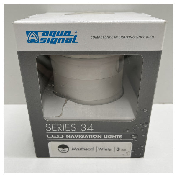 Aqua Signal serie 34 LED toppljus navigationsljus 12/24V - 4036538546907