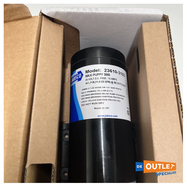 JABSCO Max-Pupi selbst Saugübertragungspumpe 24V-23610-3103
