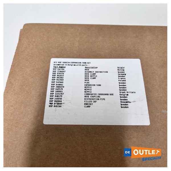 Volvo Penta D4 et D6 Expansie TVA Système - 3886264