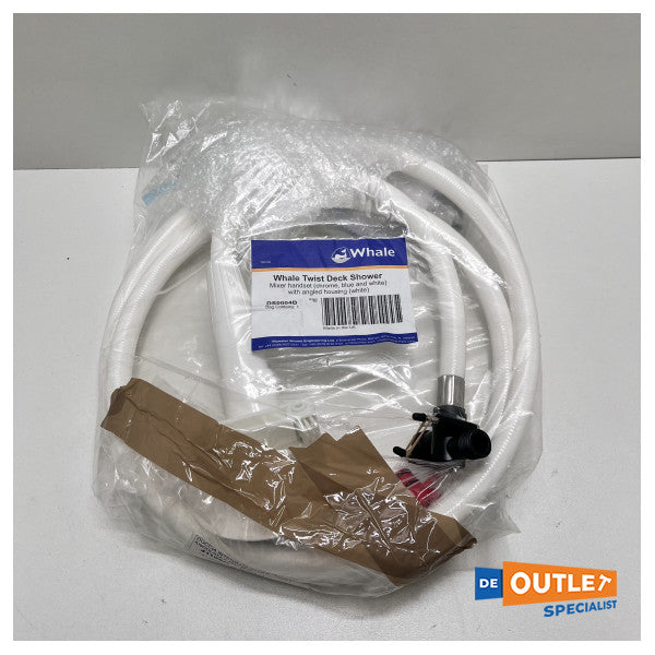Prysznic pokładowy Whale twist ciepły - zimny niebieski - DS0004B