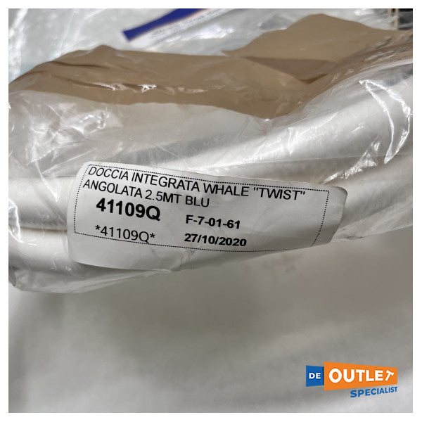 Prysznic pokładowy Whale twist ciepły - zimny niebieski - DS0004B