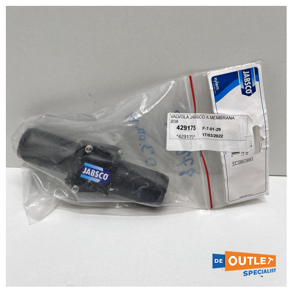Jabsco 38 mm backventil i plast - 29295-1010
