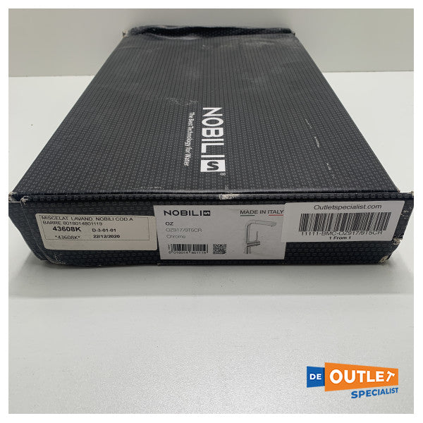 Кухненски таб с един лост Nobili - топъл | студен хром - OZ917/9T5CR