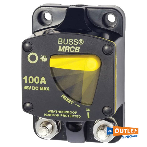 Blue Sea serie 187 100A huvudströmbrytare 12/24V - 7144-100A