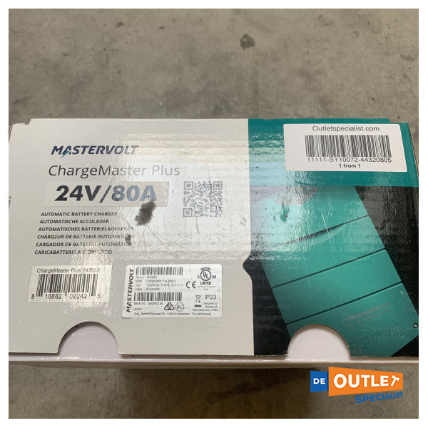 MasterVolt Chargemaster más 24V | 80a | 2 cargador de batería de salida - 44320805