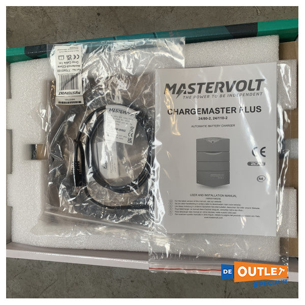 MasterVolt Chargemaster más 24V | 80a | 2 cargador de batería de salida - 44320805