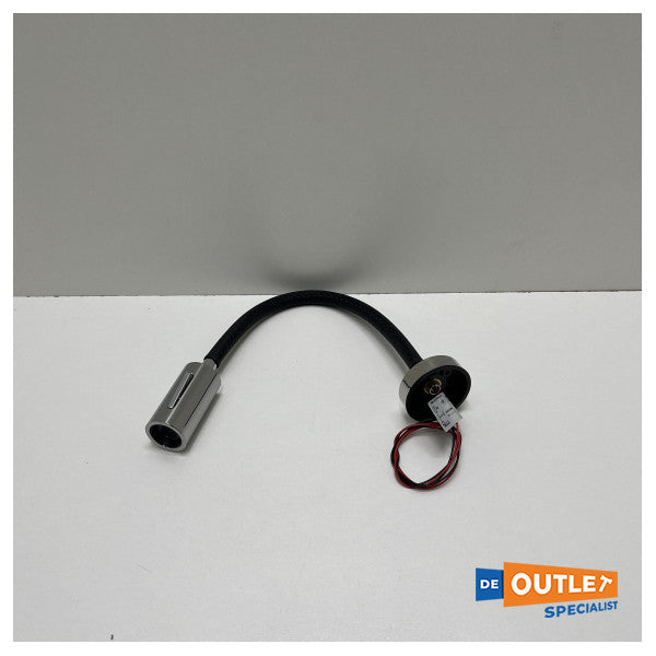 Quick Audrey LED лампа за четене хром | черно 12/24V - FAMP1181TVCFA02