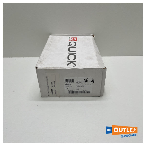 Quick Audrey LED лампа за четене хром | черно 12/24V - FAMP1181TVCFA02