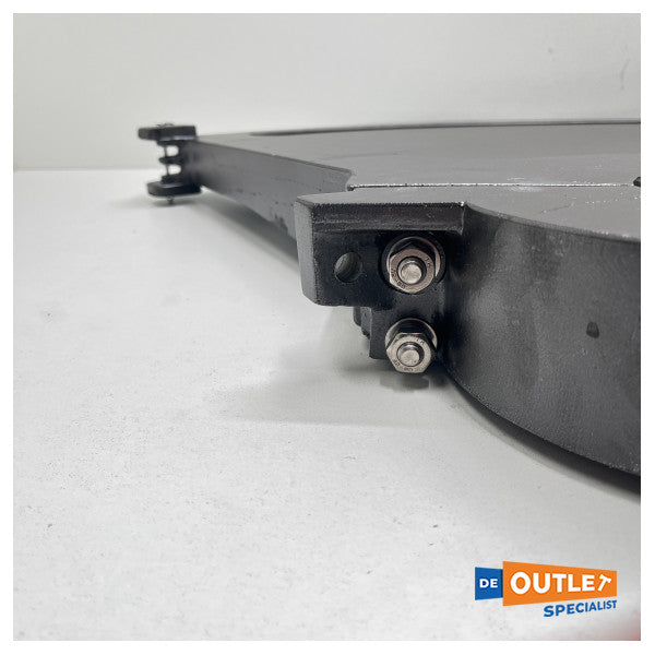 Solimar 450 mm kvadrant i stål