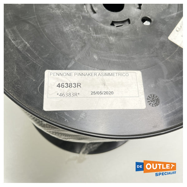 Ліска Lancelin з подвійним плетінням 14 мм сіра 65 метрів