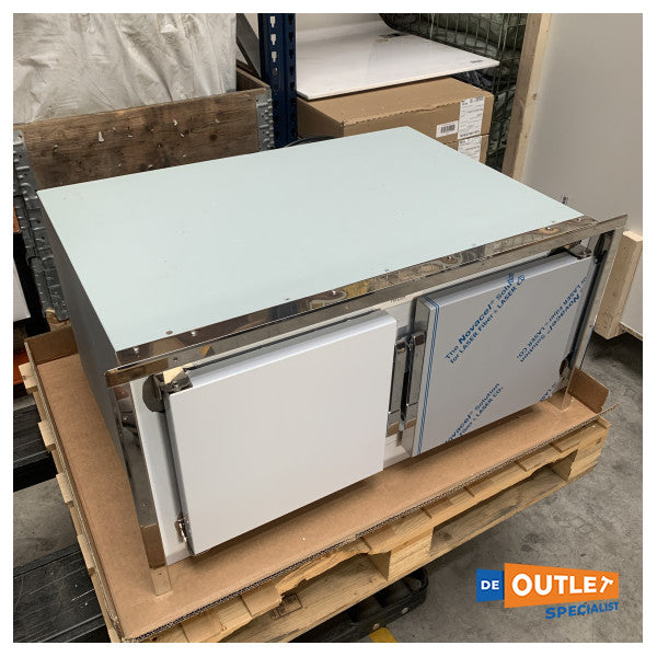 Frigonautics 80L Compresor congelador de acero inoxidable personalizado