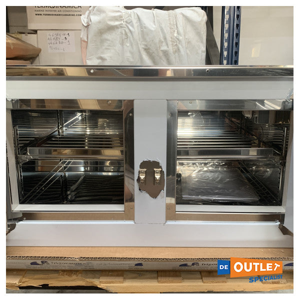 Frigonautics 80L Compresor congelador de acero inoxidable personalizado