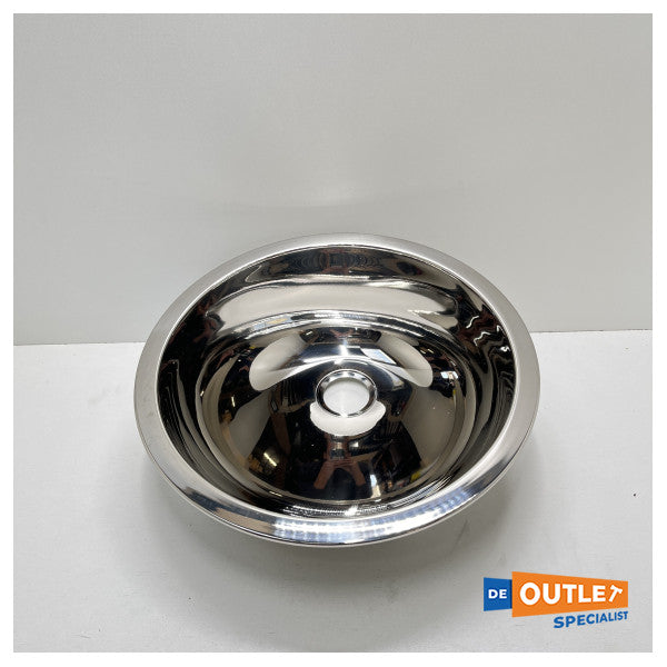 Umywalka ze stali nierdzewnej Allpa okrągła 340 mm - 488050