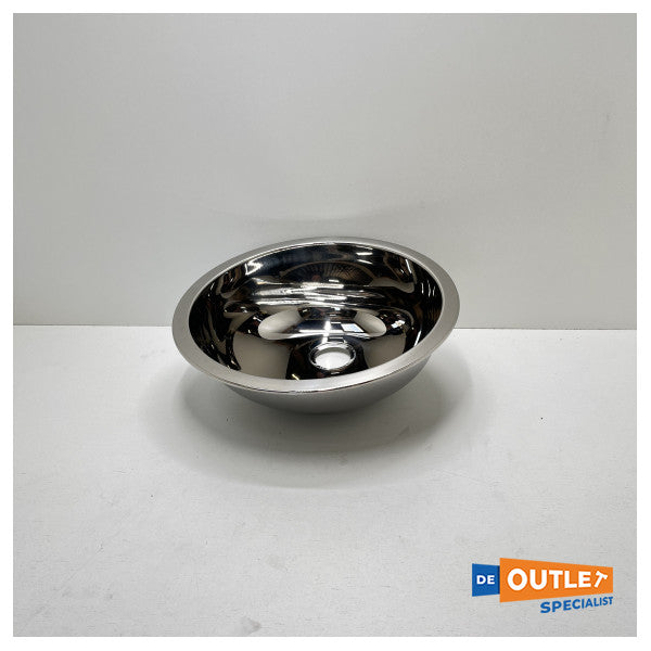 AllPA Stainless Steel Washbasin madwar 340 mm - 488050