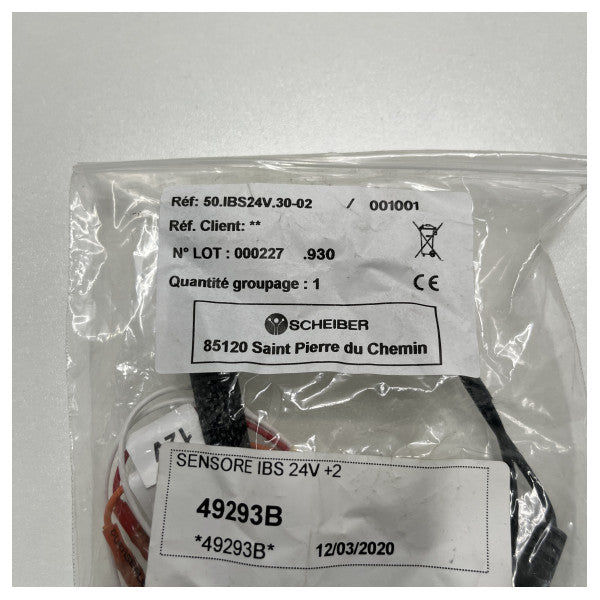 Scheiber IBS 24V Battery Sensor 2 Fonction - 50.IBS24V.30-02