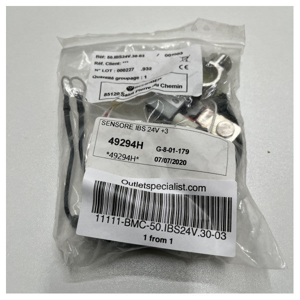 مستشعر بطارية شايبر IBS 24 فولت 3 وظائف - 50.IBS24V.30-03