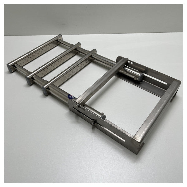 Allpa 3-trins teleskopisk svømmestige i rustfrit stål 690 mm - 494020