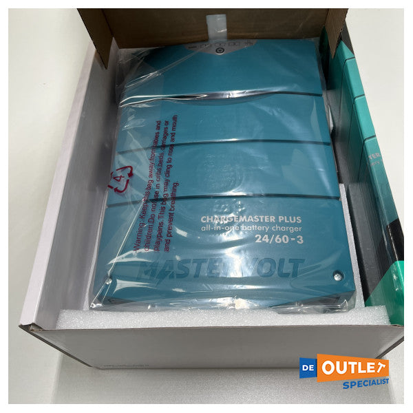 MasterVolt Chargemaster 24V | 60 ampere | 3 -Batteri -lader - 44320605