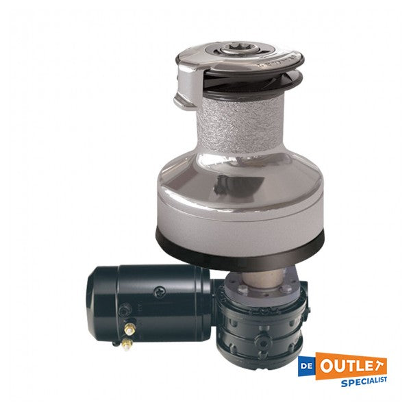 Lewmar EVO 40 EST 2-trins elektrisk skødespil sølv 12V - 49540201