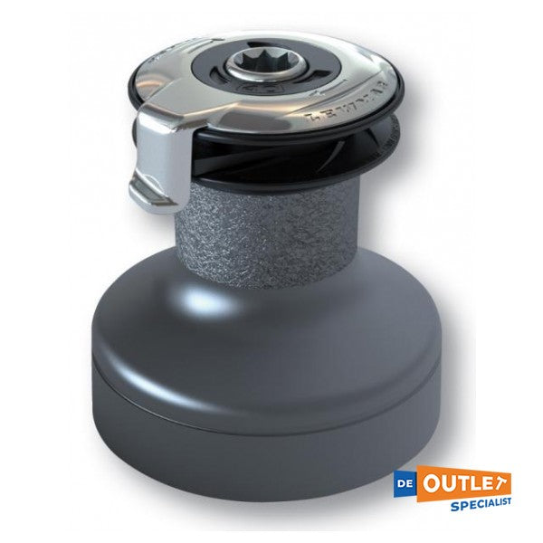 Lewmar EVO 55 ST 2-speed hydraulische schootlier zwart - 49555101