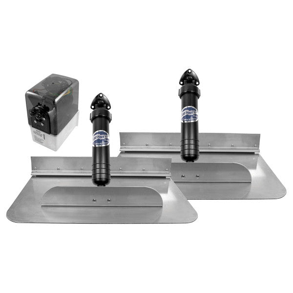 Bennett Hydraulic Trim Tab Set Mingħajr Kontroll 18 x 12 - BNTNIM1812