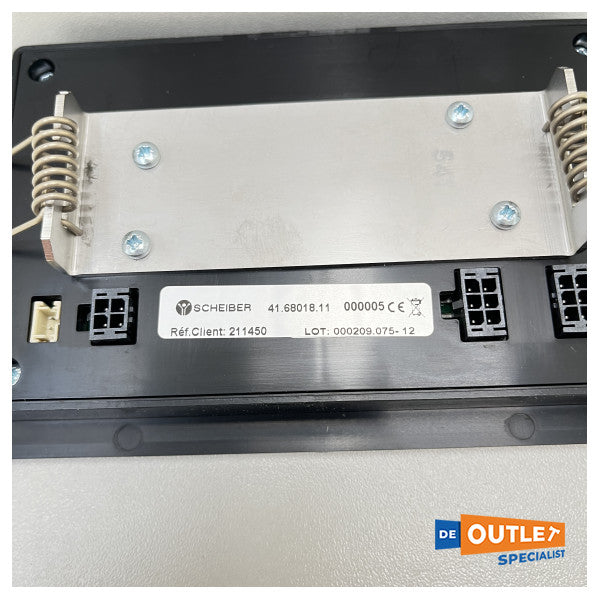 Ecrã tátil de 3,5 polegadas do controlador Scheiber Navicolor GT2 - 41.68018.11