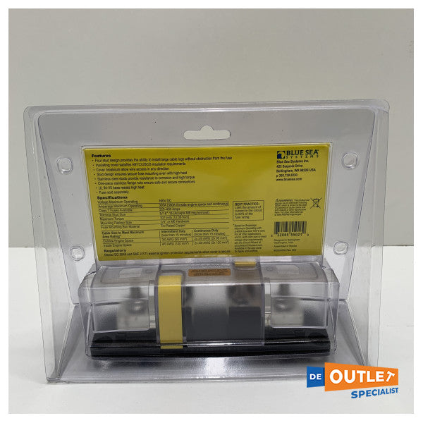 Blue Sea Hoofdstroom Fuse Holder 250 sa 400 Ampere - 5502100