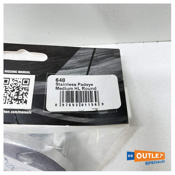 Harken 648 υψηλής χωρητικότητας 76 mm από ανοξείδωτο χάλυβα