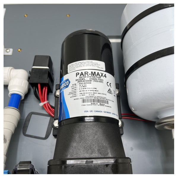 Jabsco WPS Panel 18 хидрофорна помпена система за питейна вода 12V - 52550-1000