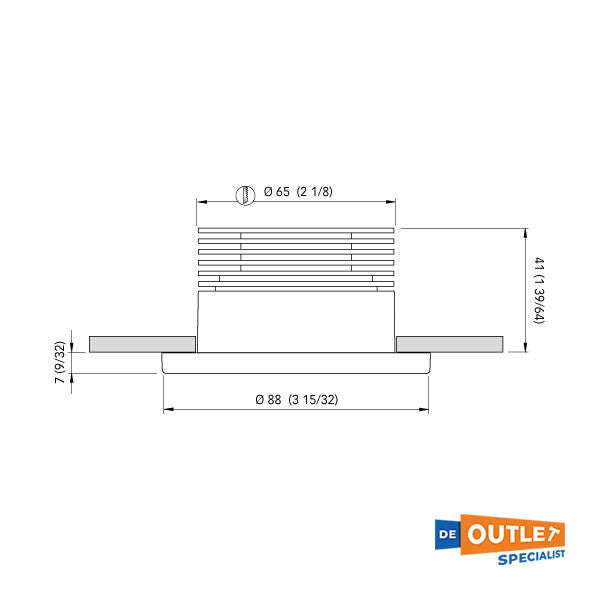 Spot Downlight de LED Quiara Quiara 12/24V - FAMP0592W12CF01