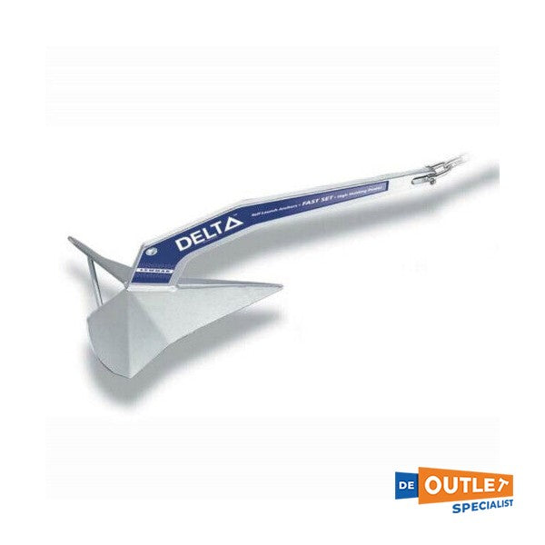 Lewmar Delta 6 KG gegalvaniseerd anker - 0057406