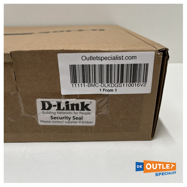 D -Link 16 Port Smart Smart Ethernet Switch - DLKDGS110016V2