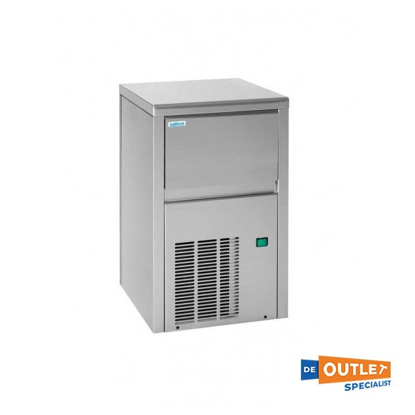 Isotherm 5S21A11A00000 clear ijsmaker RVS inbouw 230V 18 KG/dag