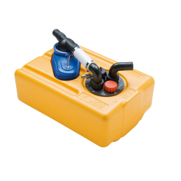 CAN 103 liters svartvattentank med 24V utloppspump - SE4631