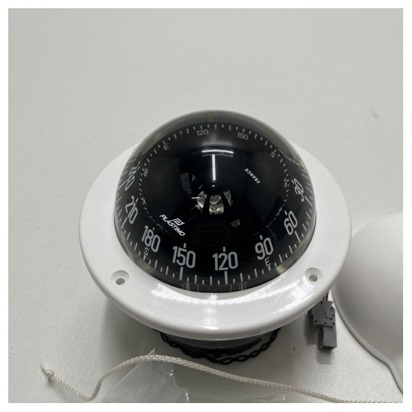 Plastimo Olympic 100 compass white with black rose - 64764