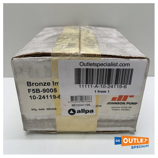 Johnson SPX Flow F5B-9005 kølevandspumpe med bronzehjul flangemonteret