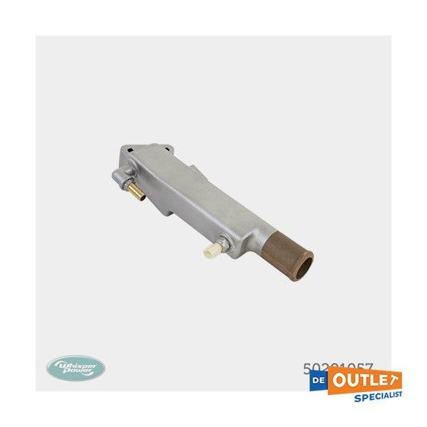 Whisper Power generator injection bend including temperature switch