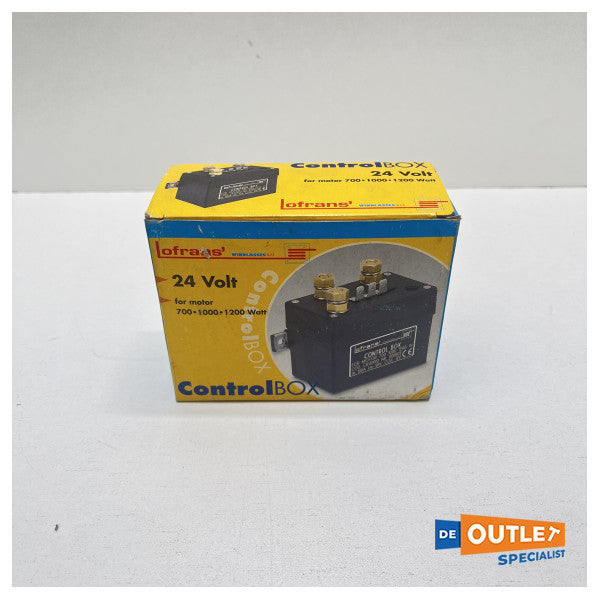 Lofrans ankarvinsch kontrollbox 700 - 1000 - 1200W 24V - CB120012