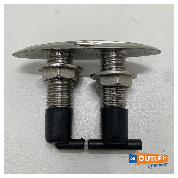 Allpa nehrđajući čelik uvlačiv poderavajući 126 x 64 mm - 072250