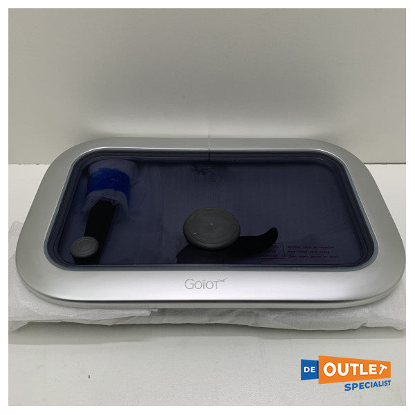 Goiot Opal 20 dæksluge i aluminium 347 x 202 mm - 73115503