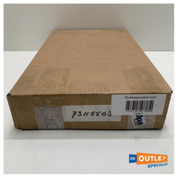 Goiot Opal 20 dæksluge i aluminium 347 x 202 mm - 73115503