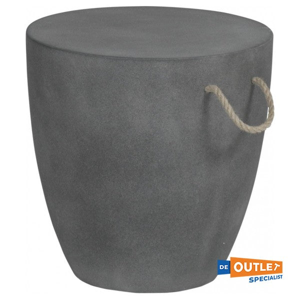 Garden Impressions Rize bijzettafel betonlook rond 40 cm