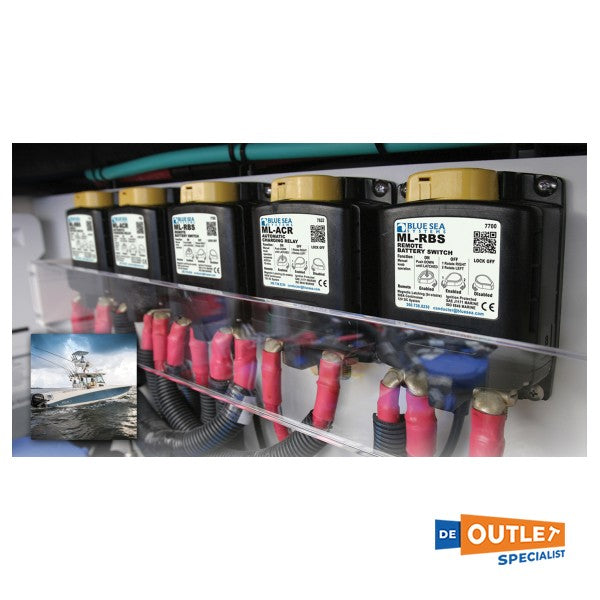 Blue Sea 500A Remote Battery Switch 12V - 7700 -BSS