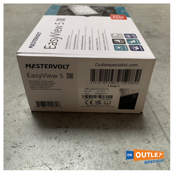 Mastervolt EasyView 5 5 pouces Affichage de commande électrique - 77010310