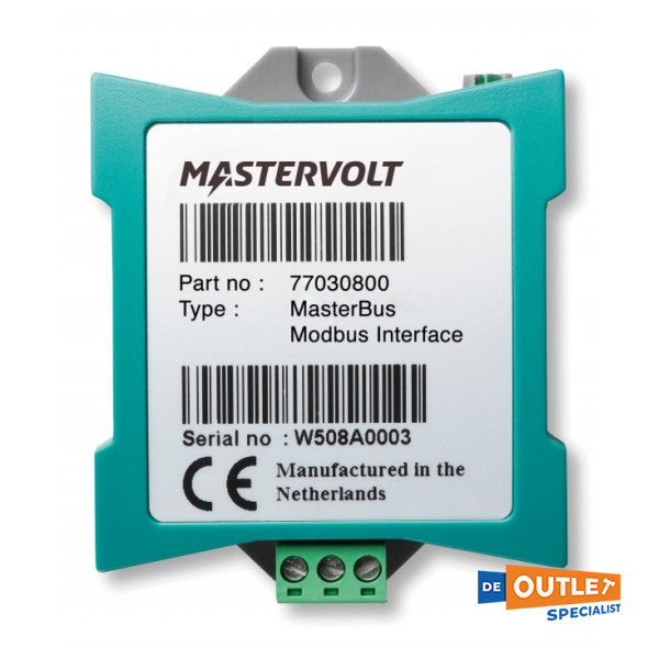 Mastervolt MasterBus Modbus インターフェースモジュール - 77030800