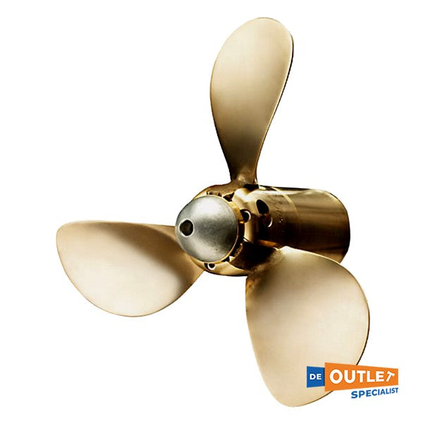 Varifold VF108 3-blads bronze klapschroef 18 x 14 linksdraaiend